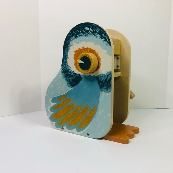 manhattan toy wooden espresso bird/owl replacement base ONLY 2020 play pretend - Picture 5 of 7